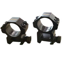  Wicked Lights HIGH and LOW 1 Inch Diameter Light Mount 2-Pack for Attaching on Picatinny Rail Mount