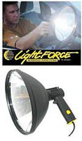  Lightforce 240MM 9.5inch Handheld Spotlight Coil Cord With ALIGATOR Clip SL240ALI