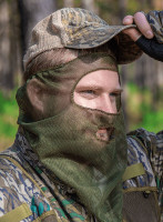 Primos OD GREEN MESH 3/4 FACE MASK PS6662