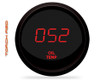 Oil Temperature LED Digital Black Bezel - M9108
The LED Digital Oil Temperature gauge is microprocessor-controlled and has a 50-250 degrees Fahrenheit range of accuracy! Intellitronix Oil Temperature gauge has precision accuracy, super bright LED lights, and electronic intelligence all in one.  
