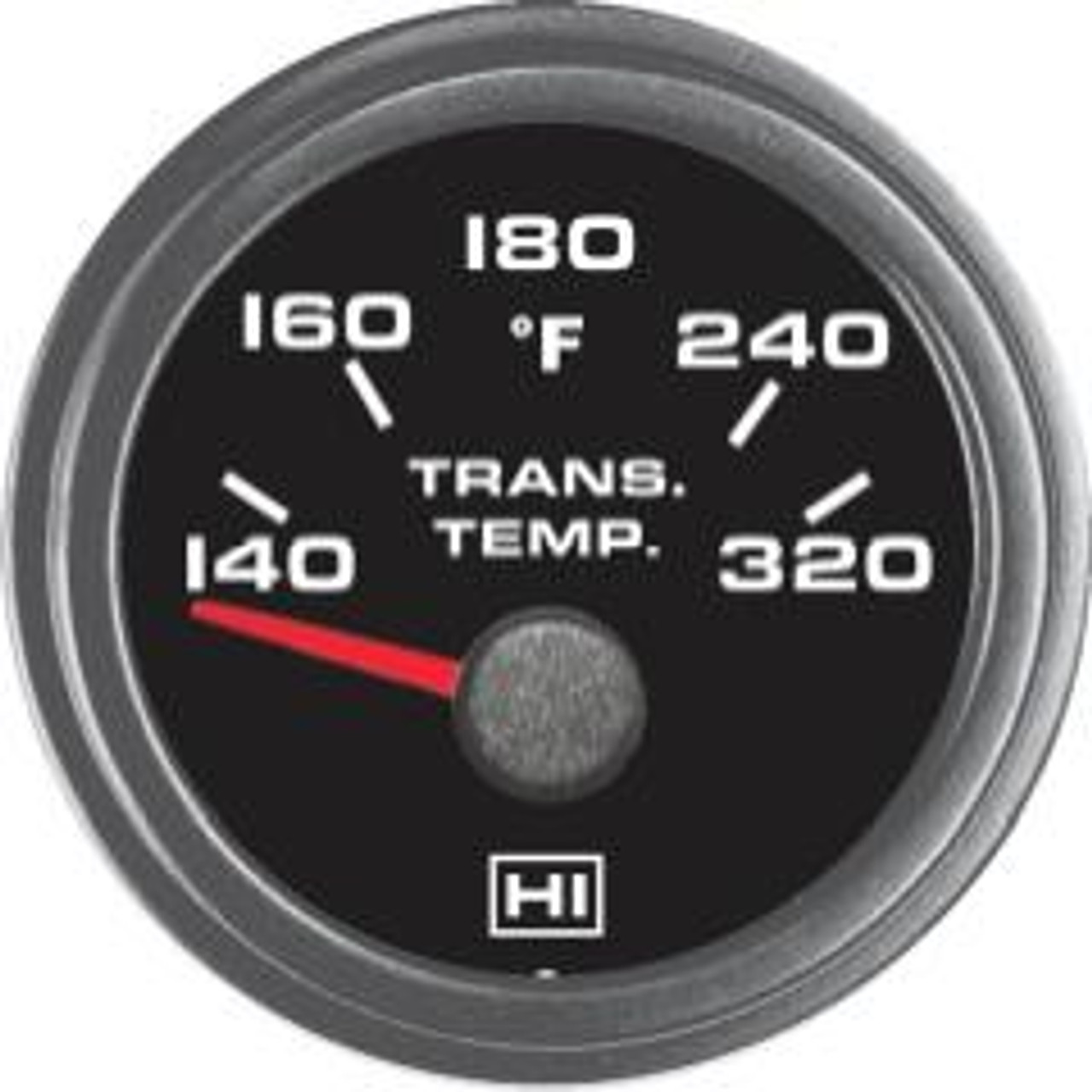 Hewitt Part #011-103-1R-1 Transmission Temperature Gauge, 140-320 Degrees Fahrenheit, Two Inch (50mm) Diameter, White LED Lighted, Red Lighted Pointer. Hewitt Provides Many Style Variations, Contact Us for Your Requirements.
Commonly used to monitor lubricant temperatures of transmission & drivetrain. May be used on Automobiles, Trucks, Buses, Marine, Motor homes, Aircraft, Performance Vehicles, Off-Road Vehicles, Recreational Vehicles, Industrial & Construction Equipment.