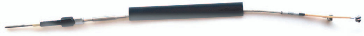 Hewitt Industries Thermocouple, Part #015-055, K-Type, 1/8" Diameter Straight Tube, Grounded. Mercury Outboard Type. Standard 5/16-18 threaded fitting, Supplied with Ferrule & Compression Nut. Includes Heat Shrink Protection Sleeve.

Color-coded #18 gauge wires, red (-) and yellow wire (+).Terminated with High-Temp #6 round terminal lugs, Adjustable probe tip depth allowing probe tip to read in hottest center stream area of exhaust port.

Designed to monitor exhaust temperatures on Mercury Outboard Engines.