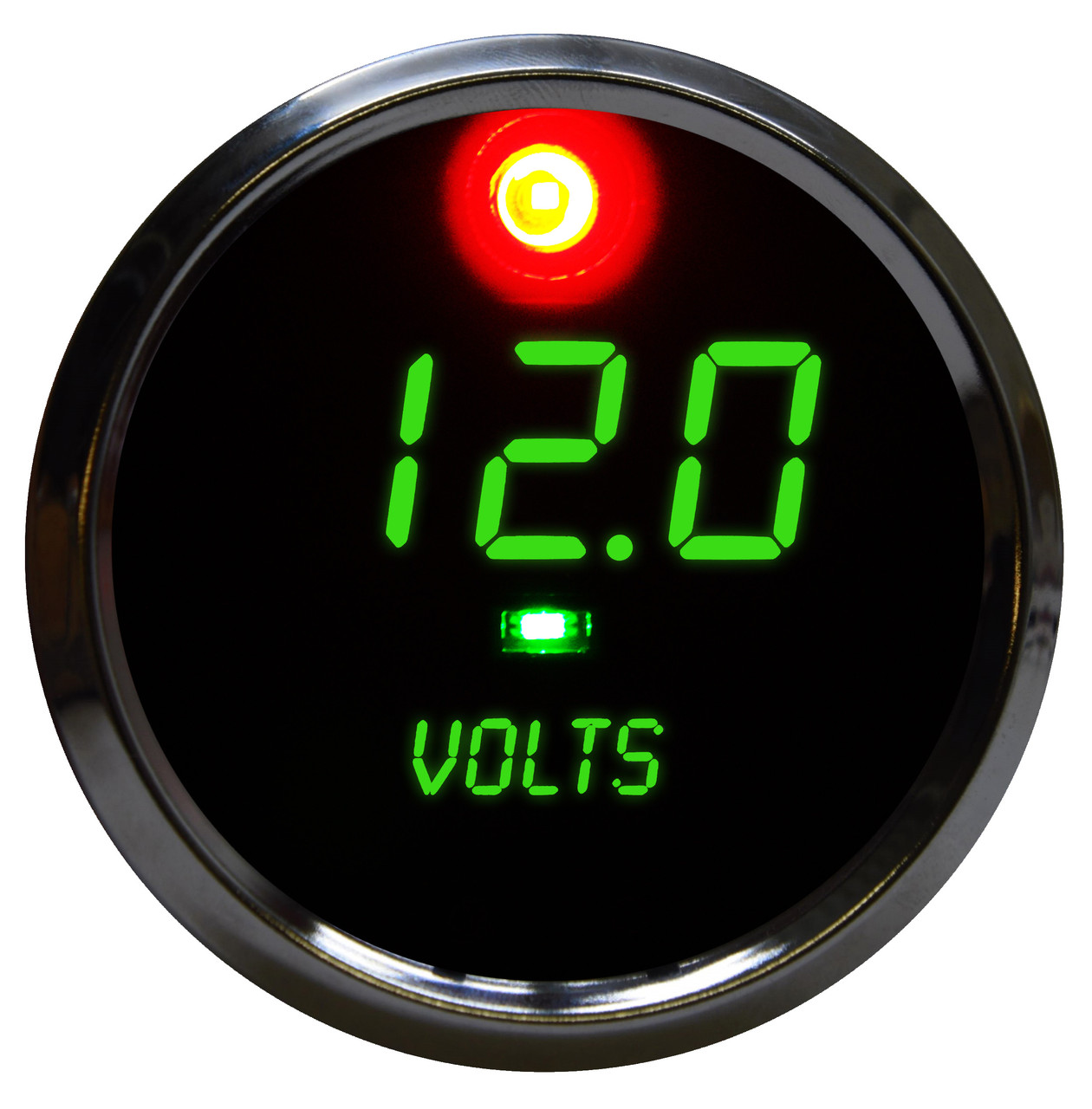 The Co-Pilot Voltmeter LED Digital Alarm is microprocessor-controlled and reads 7 -25.5 volts with spot-on accuracy!  Designed to work with any vehicle! It is accuracy, elegance, and intelligence all in one breathtaking display!