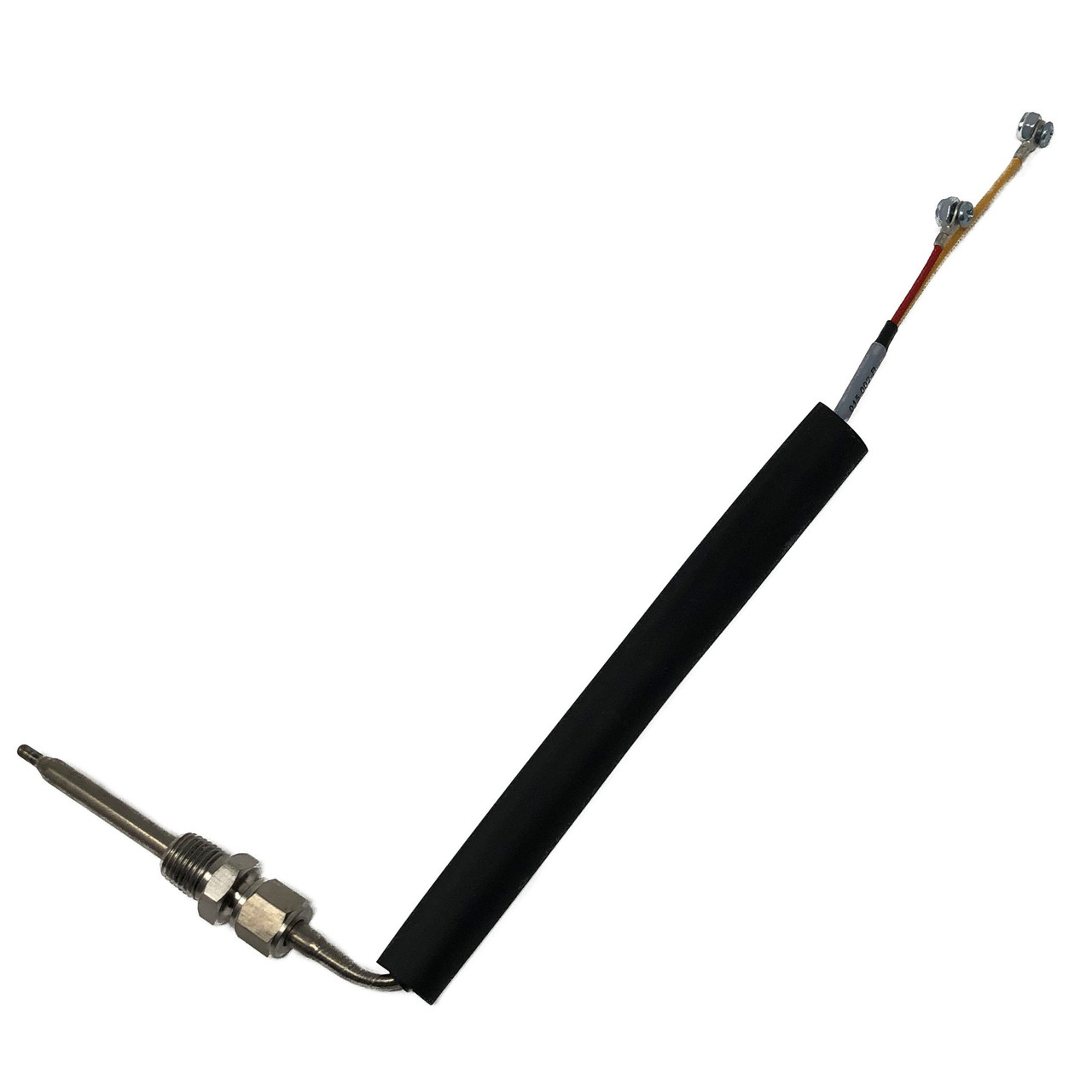 Hewitt 015-002-B-2 Thermocouple, K-Type, Grounded, 90 Degree Bend, 4-6″ Exhaust Tube

Description:

15″ long
“K” type, 1/4″ diameter, grounded thermocouple 90 Degree Bend 4-6" Exhaust Tube 
1/4″NPT thread fitting
#6 Ring terminal connections
Designed for 4″-6″ exhaust port