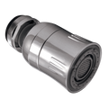 Chrome Dual-Spray Swivel Aerator