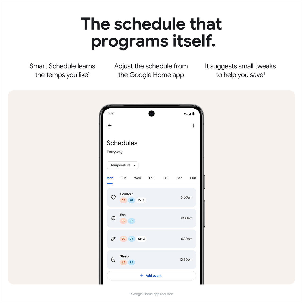 The schedule that programs itself