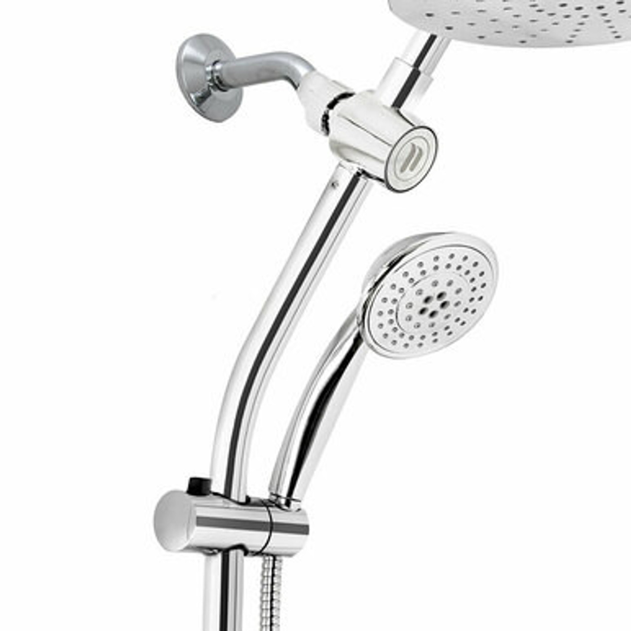 Shower rail kit bracket close up