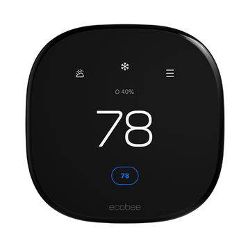 ecobee Smart Thermostat Enhanced set to 78° cooling