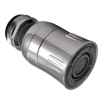 Chrome Dual-Spray Swivel Aerator Chrome Dual-Spray Swivel Aerator