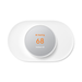 Snow white trim kit with nest thermostat