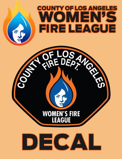 Decal - Women's Fire League Patch
