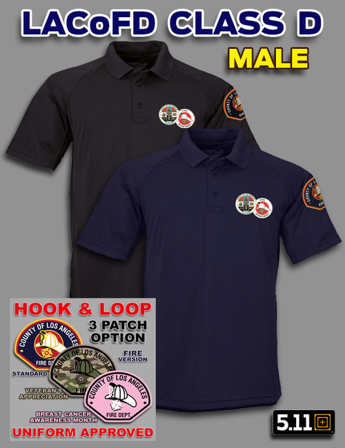 5.11 LACoFD Civilian Uniform Shirt - Male