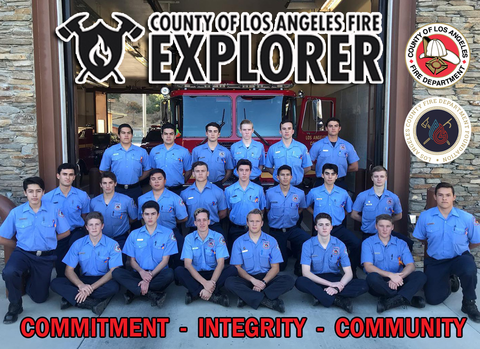 LACo Fire Explorer Class B Uniform Shirt