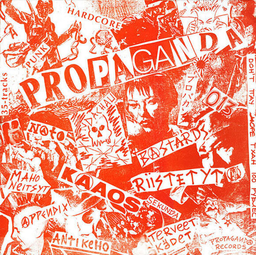 RUSSIA BOMBS VINLAND - PROPAGANDA RECORDS VINYL RECORD LP