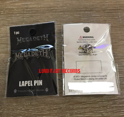 MEGADETH LAPEL PIN
