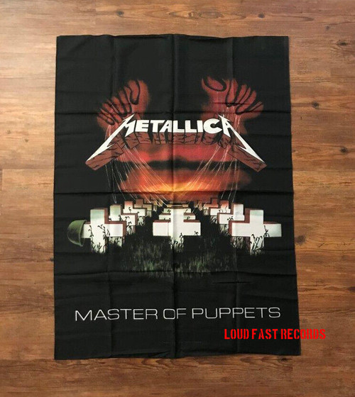 METALLICA - MASTER OF PUPPETS BANNER FLAG FABRIC POSTER TAPESTRY