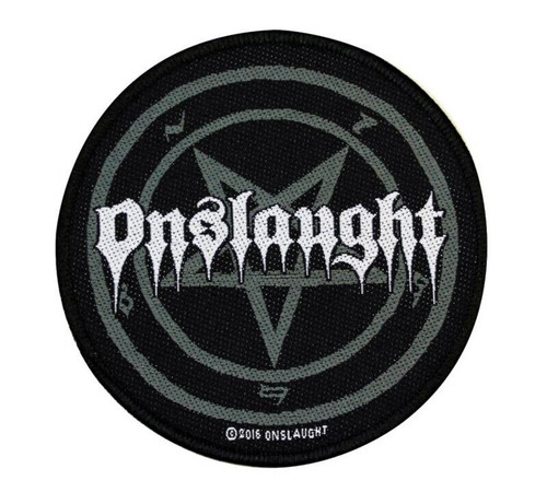 ONSLAUGHT - PENTAGRAM PATCH
