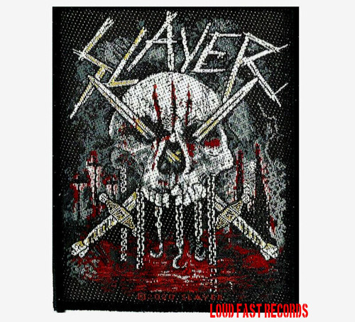 SLAYER SKULL & SWORDS PATCH