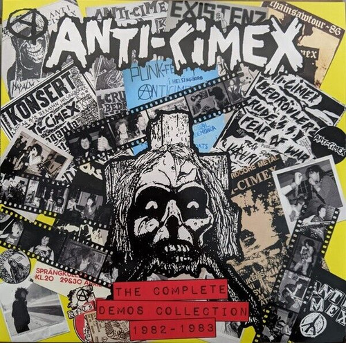 ANTI-CIMEX - THE COMPLETE DEMOS COLLECTION 1982 1983 LP VINYL RECORD