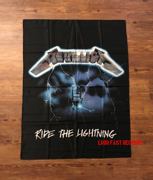 METALLICA - RIDE THE LIGHTNING BANNER FLAG FABRIC POSTER TAPESTRY