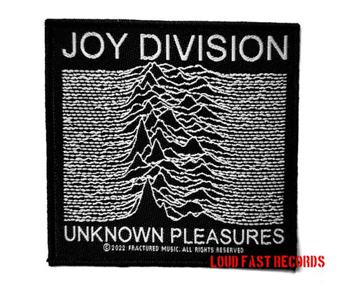JOY DIVISION - UNKNOWN PLEASURES PATCH