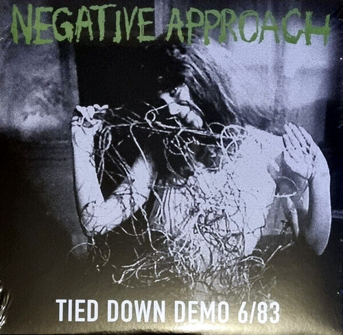 NEGATIVE APPROACH TIED DOWN DEMO VINYL RECORD 7 INCH