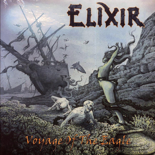 ELIXIR - VOYAGE OF THE EAGLE BLUE VINYL RECORD