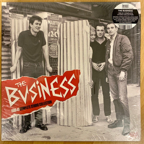 THE BUSINESS 1980-81 COMPLETE STUDIO COLLECTION VINYL LP