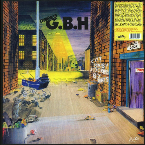 G.B.H. - CITY BABY ATTACKED BY RATS LP VINYL RECORD punk rock thrash