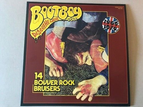 Bootboy Discotheque (14 Bovver Rock Bruisers) Vinyl Record LP oi! skinhead glam
