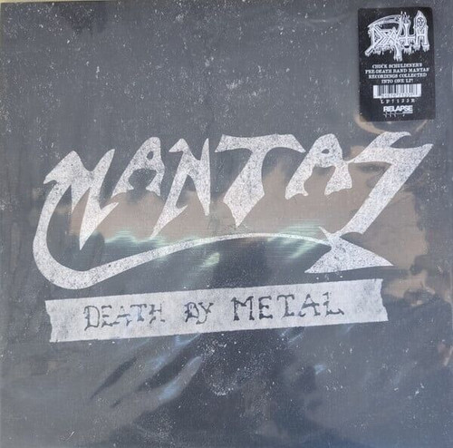 MANTAS (DEATH) - DEATH BY METAL VINYL RECORD LP