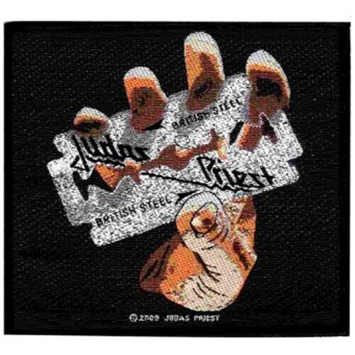 JUDAS PRIEST BRITISH STEEL PATCH WOVEN band patch