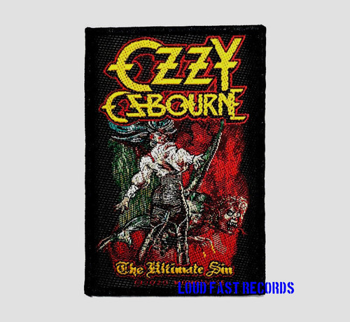 OZZY OSBOURNE - THE ULTIMATE SIN PATCH