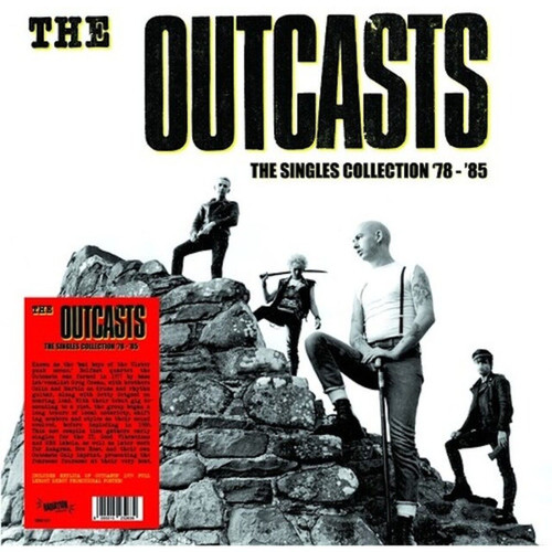 THE OUTCASTS - THE SINGLES COLLECTION VINYL LP + POSTER