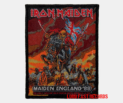 IRON MAIDEN - MAIDEN ENGLAND '88 PATCH