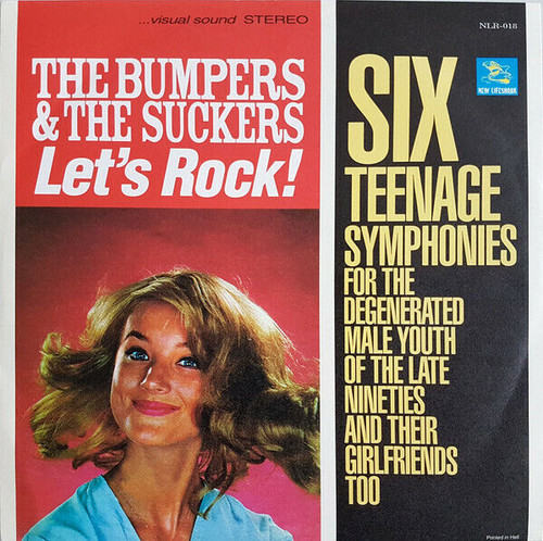 JET BUMPERS / CELLOPHANE SUCKERS LETS ROCK VINYL RECORD