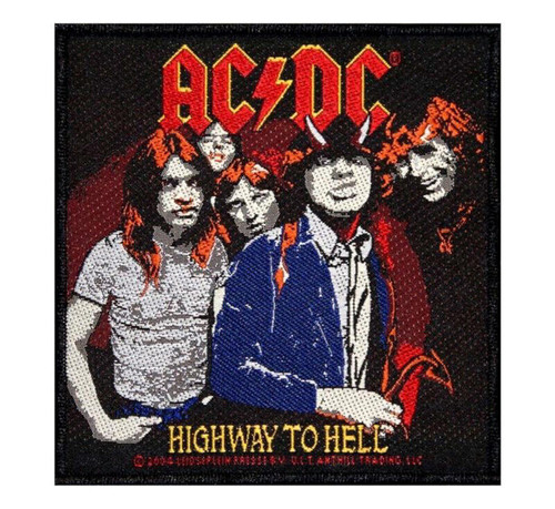 AC/DC - HIGHWAY TO HELL PATCH WOVEN