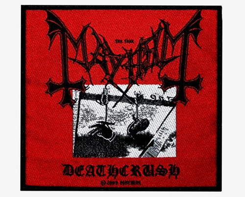 MAYHEM - DEATHCRUSH PATCH WOVEN