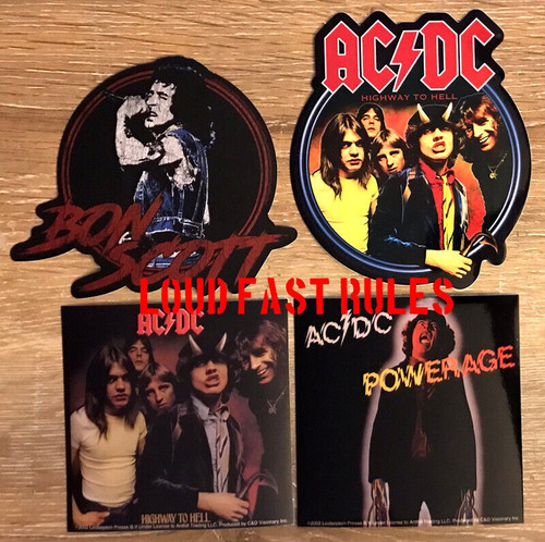 AC/DC STICKER SET