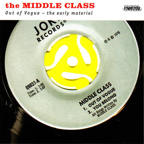 MIDDLE CLASS - OUT OF VOGUE THE EARLY MATERIAL LP VINYL RECORD