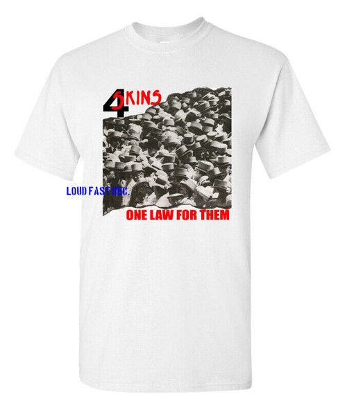 THE 4 SKINS - ONE LAW FOR THEM... T SHIRT