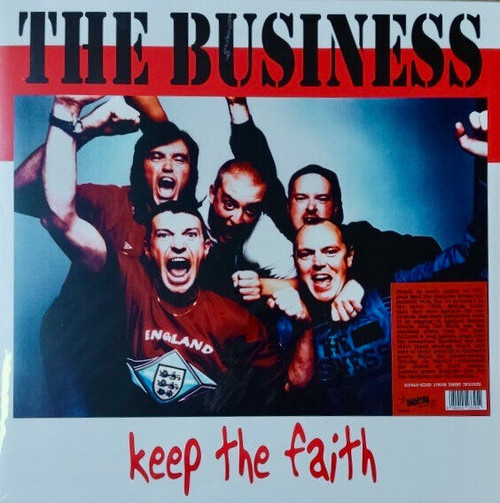 THE BUSINESS - KEEP THE FAITH VINYL RECORD LP