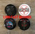 MOTLEY CRUE - LAPEL PIN BADGE BUTTON LOT OF 4 METAL PINS
