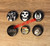 MISFITS LAPEL PIN LOT OF 6 METAL BADGES BUTTONS