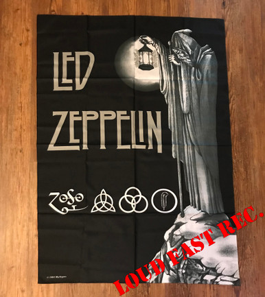 LED ZEPPELIN - STAIRWAY TO HEAVEN FLAG BANNER TAPESTRY FABRIC