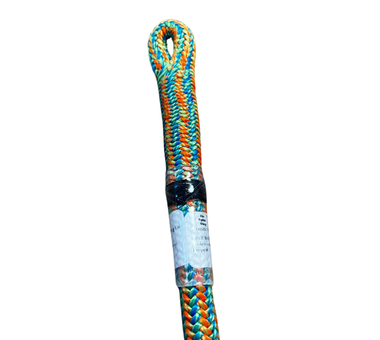 SAMSON VORTEX HOT 12.7MM CLIMBING ROPE 1/2 200 TIGHT EYE SPLICE