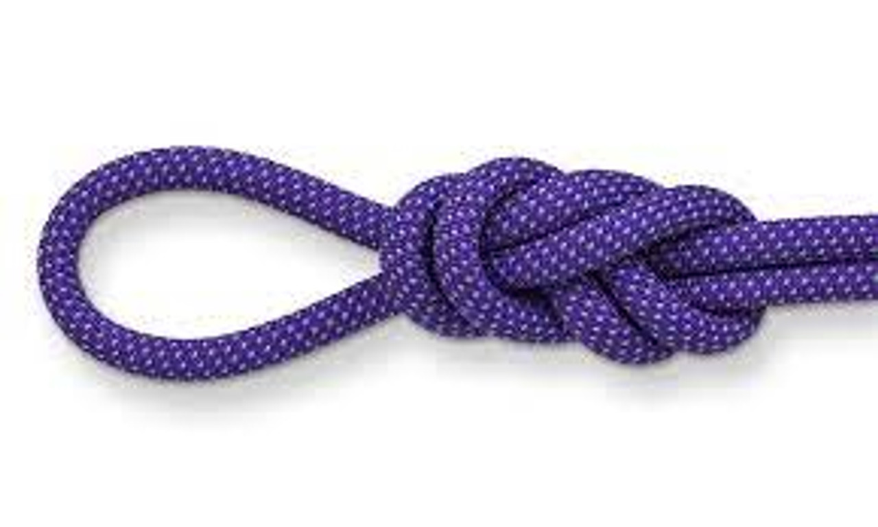 Buy Yale Scandere Purple/Gray 11.7mm Static Climbing Rope by Yale