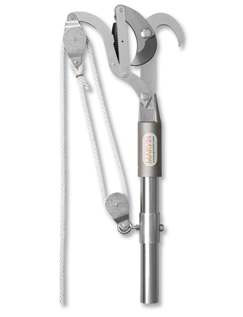 Marvin "Bull"" Pruner with Adapter, Double Pulley and Rope