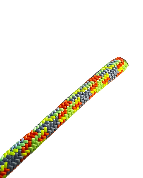 Arbonaut Orange and Yellow 11.5mm climbing rope