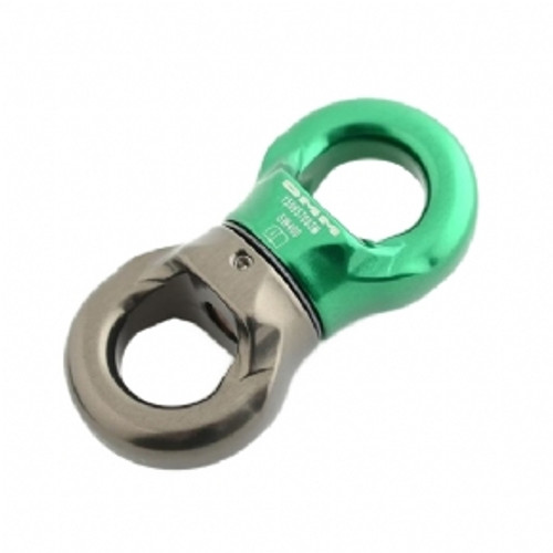 A high-quality internal bearing ensures smooth and reliable rotation, while the textile-friendly clip in points are perfect for carabiners or textile elements.